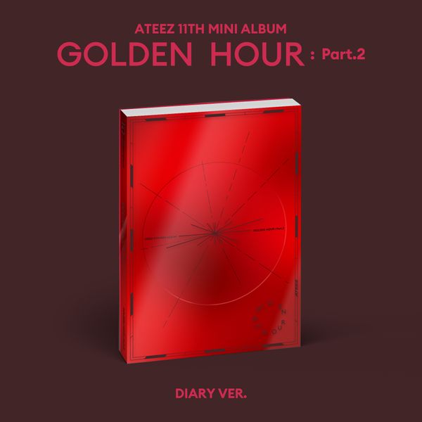 ATEEZ - 11th Mini Album GOLDEN HOUR : Part.2 (Random Ver.)