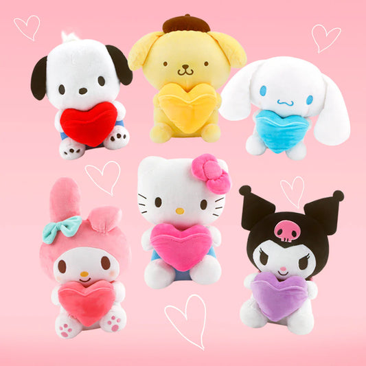 SANRIO HEART DOLL - 25 CM PLUSHIE