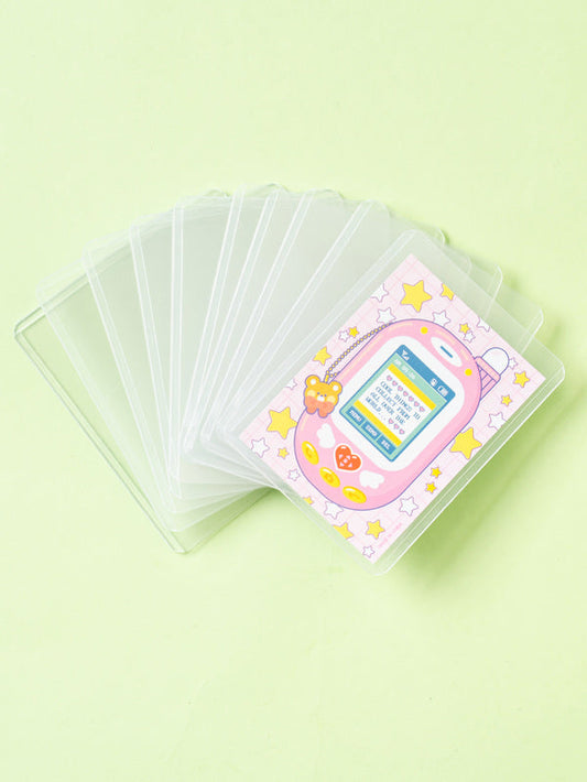 PVC Toploader | Pack of 20 Trading Card Case for Game Card Clear 3" x 3.97" | Top Loading Plastic Card Sleeves Game Card Case for Standard Sized Trading Cards