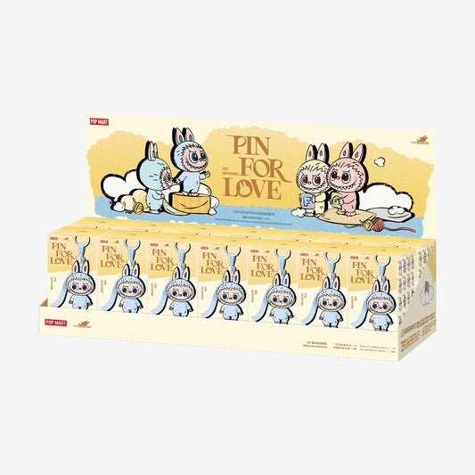 [PRE-ORDER] THE MONSTERS Pin for Love Series-Vinyl Plush Pendant | Blind Box Set Of 14