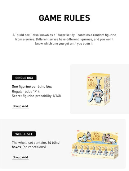 [PRE-ORDER] THE MONSTERS Pin for Love Series-Vinyl Plush Pendant | Blind Box Set Of 14