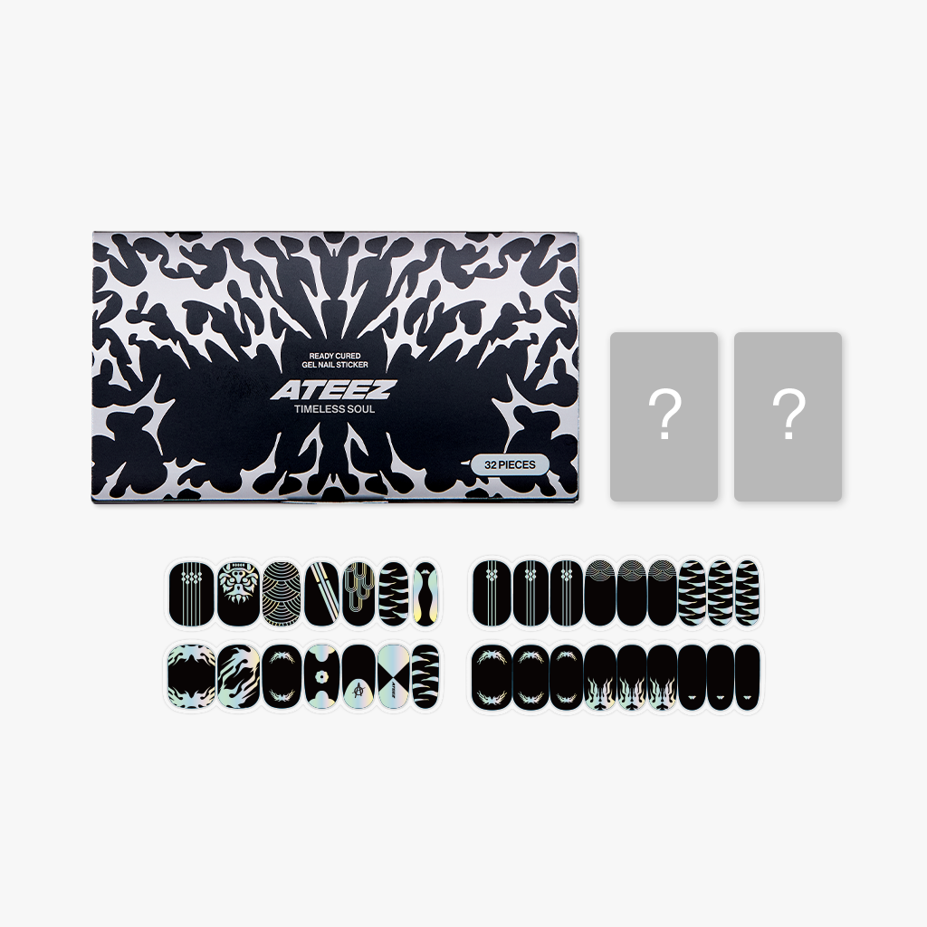 [PRE-ORDER] ATEEZ - READY CURED GEL NAIL STICKER