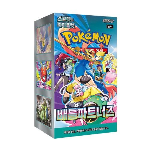 [Official] Pokemon Card Game Scarlet & Violet Expansion Pack Battle Partners Box (Korean Ver.)