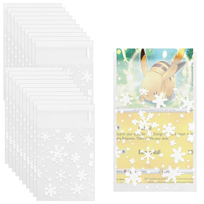 Card Sleeves | Resealable | Plain + Patterned | Pack of 50