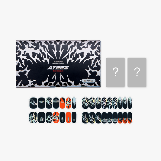 [PRE-ORDER] ATEEZ - READY CURED GEL NAIL STICKER
