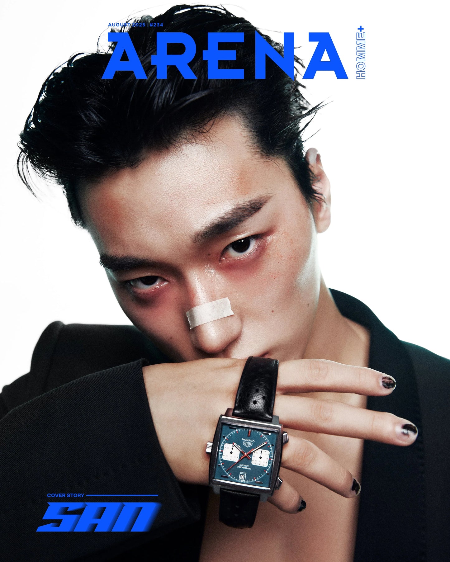 [PRE-ORDER] ARENA HOMME+ KOREA MAGAZINE AUGUST 2025 (COVER : ATEEZ SAN)