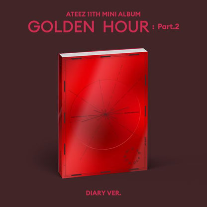 ATEEZ - 11th Mini Album GOLDEN HOUR : Part.2 (Random Ver.)