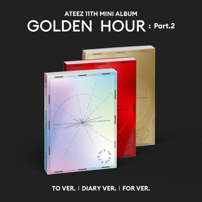 ATEEZ - 11th Mini Album GOLDEN HOUR : Part.2 (Random Ver.)