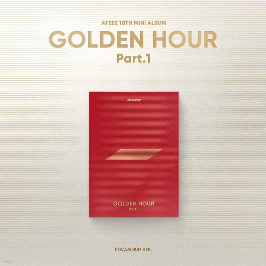 ATEEZ - 10th Mini Album GOLDEN HOUR : Part.1 (POCAALBUM)