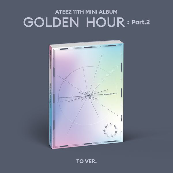 ATEEZ - 11th Mini Album GOLDEN HOUR : Part.2 (Random Ver.)