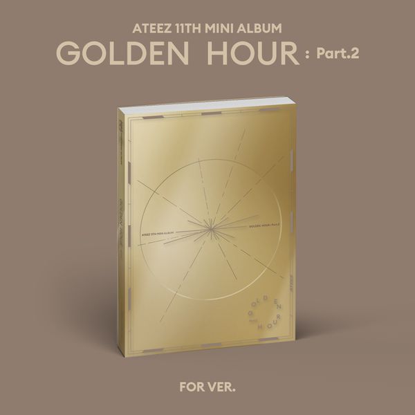 ATEEZ - 11th Mini Album GOLDEN HOUR : Part.2 (Random Ver.)