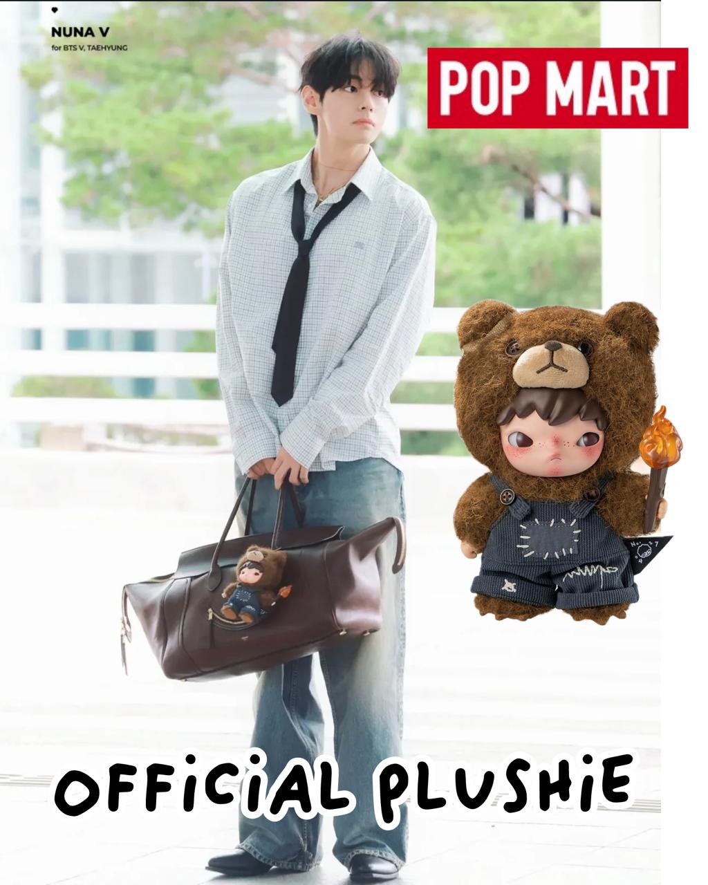 POPMART Hirono Living Wild-Fight for Joy Plush Doll